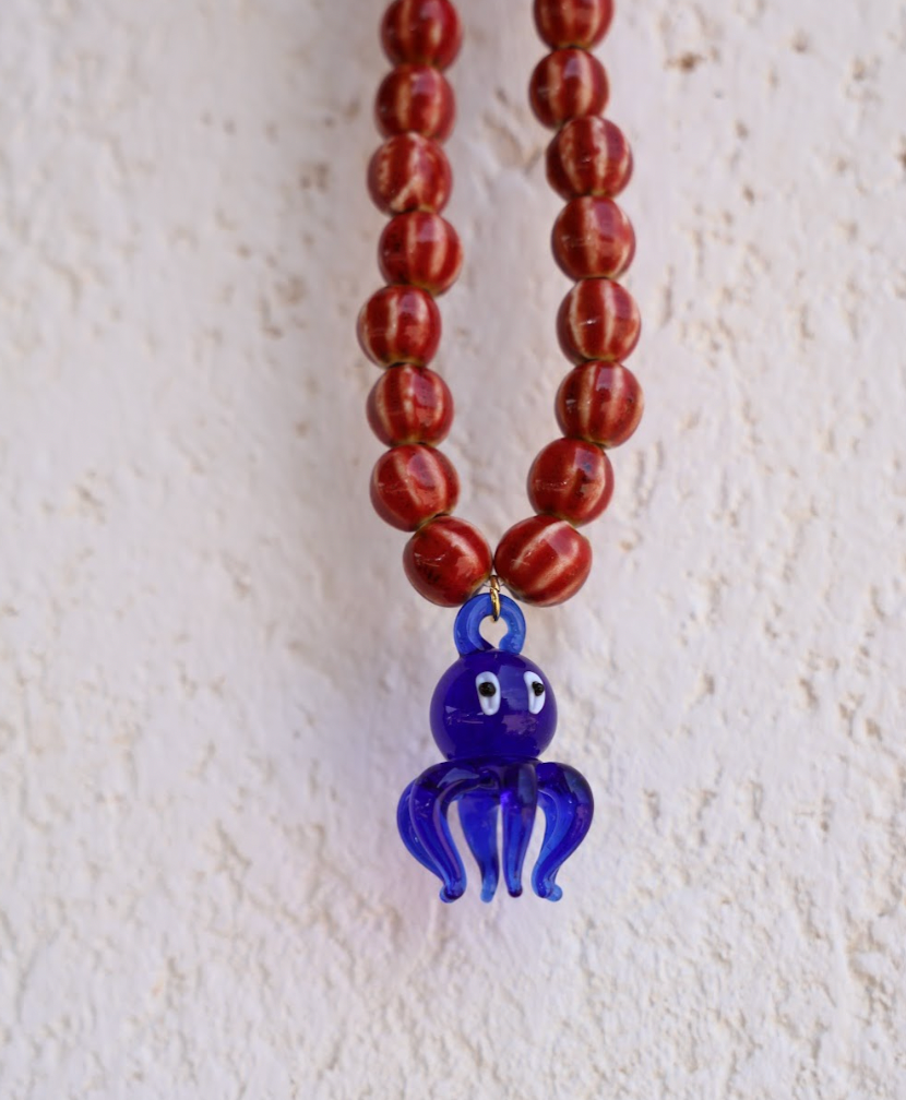 Collar Blue Octopus
