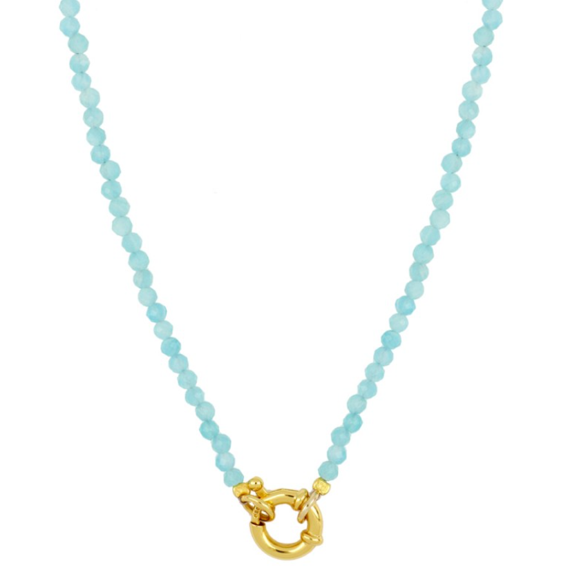 Collar Sail Amazonita