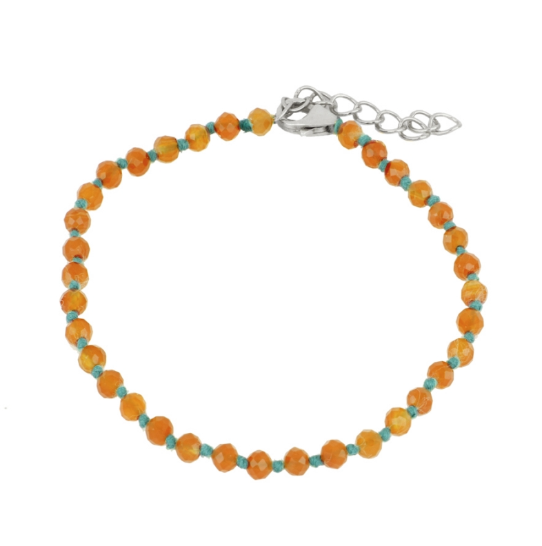 Pulsera Rosario Naranja