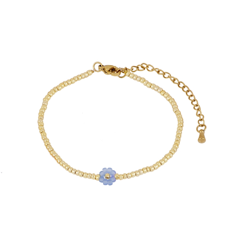 Pulsera Margarita Azul