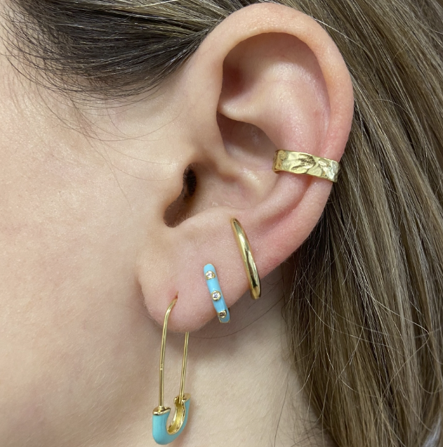Ear cuff Martelé