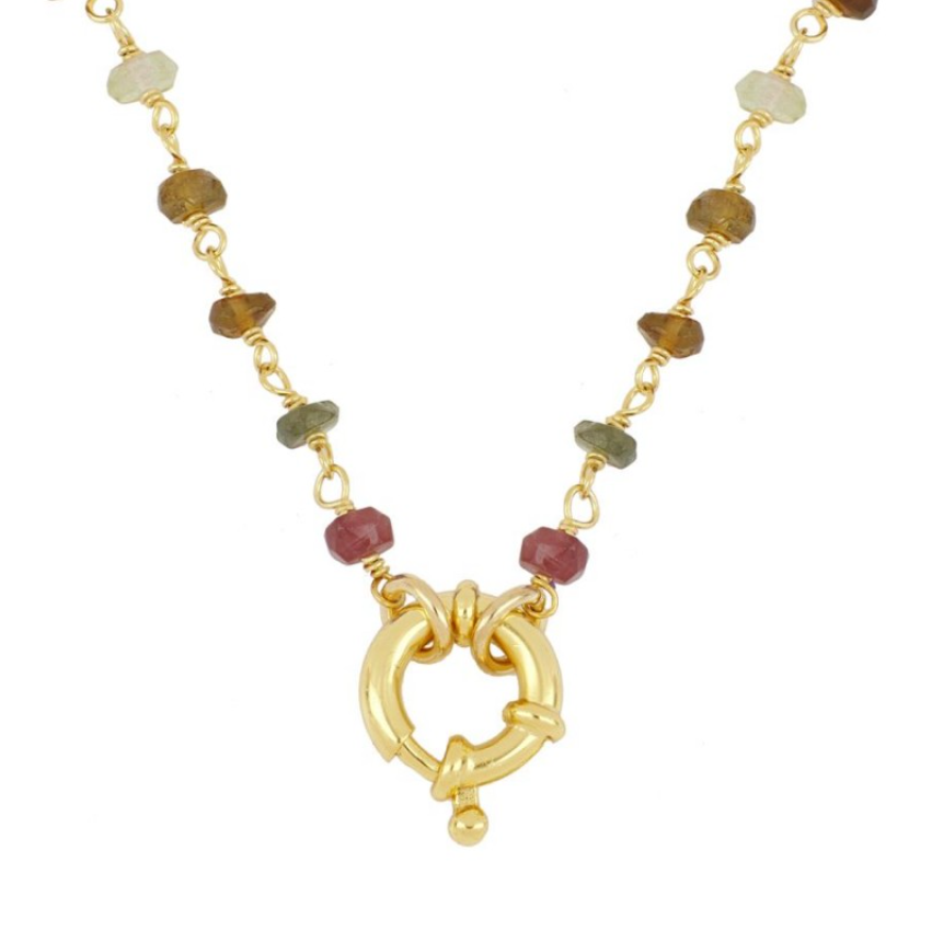 Collar Sail Semi Turmalina