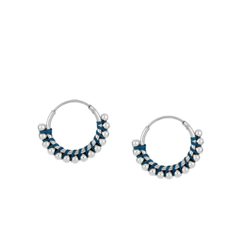 Pendientes Mondragó Azul 16mm