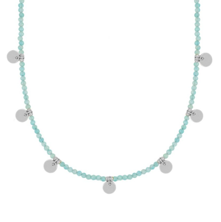 Collar Amazonita Dots