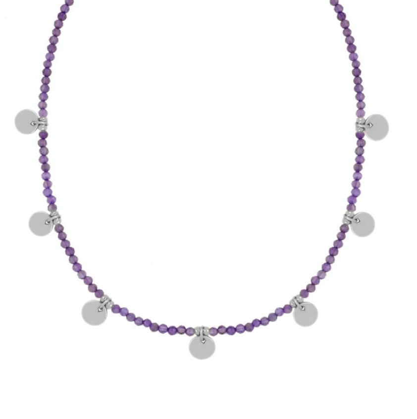 Collar Amatista Dots