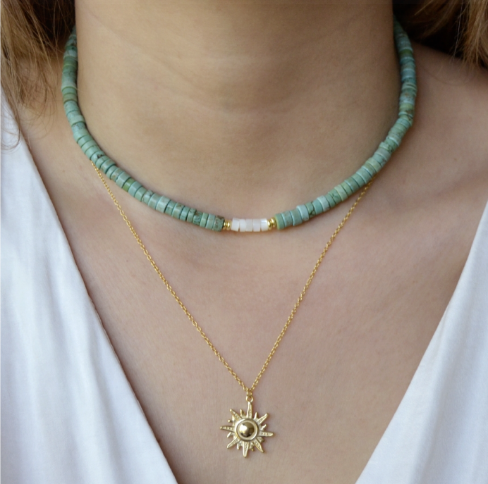 Collar Formentor Turquesa