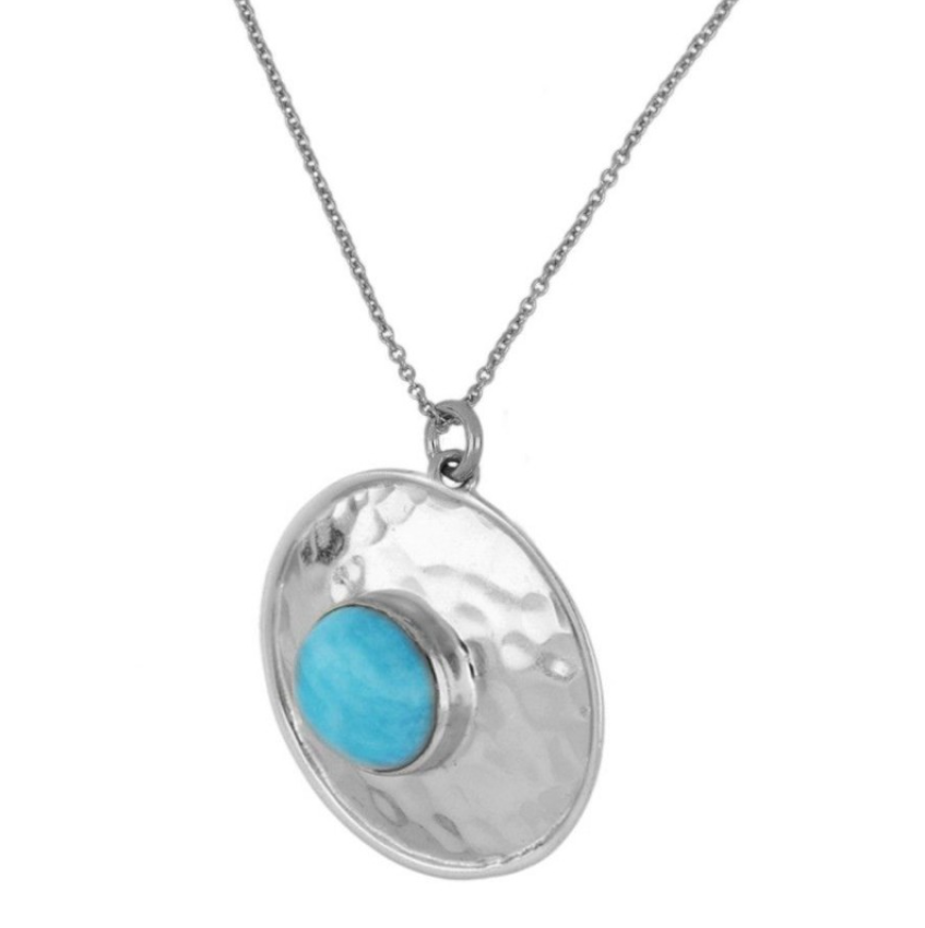 Collar Luna Llena Turquesa