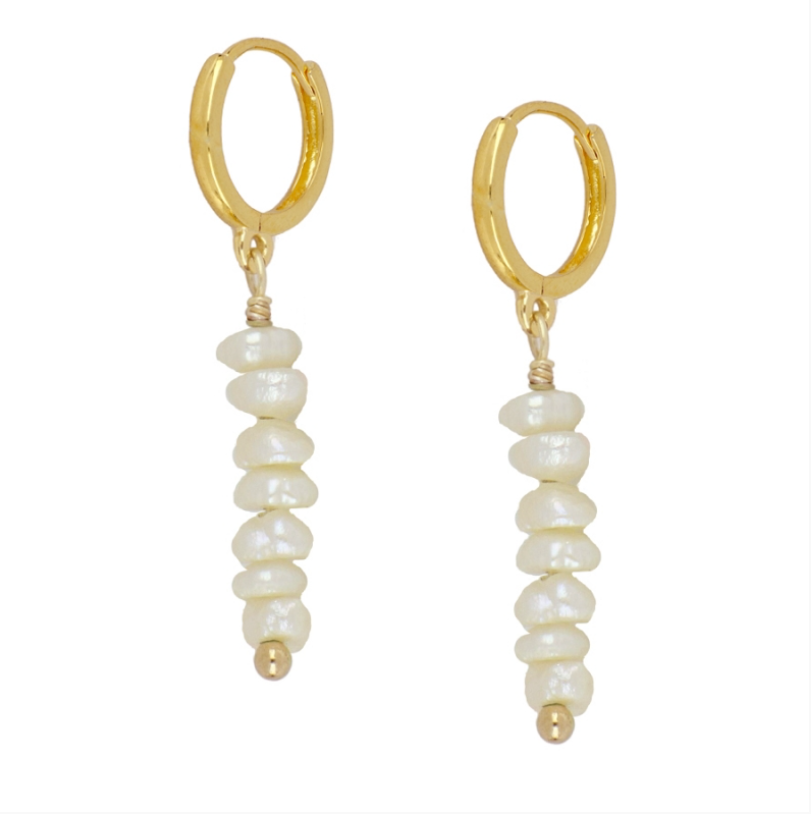 Pendientes Cadena Perla