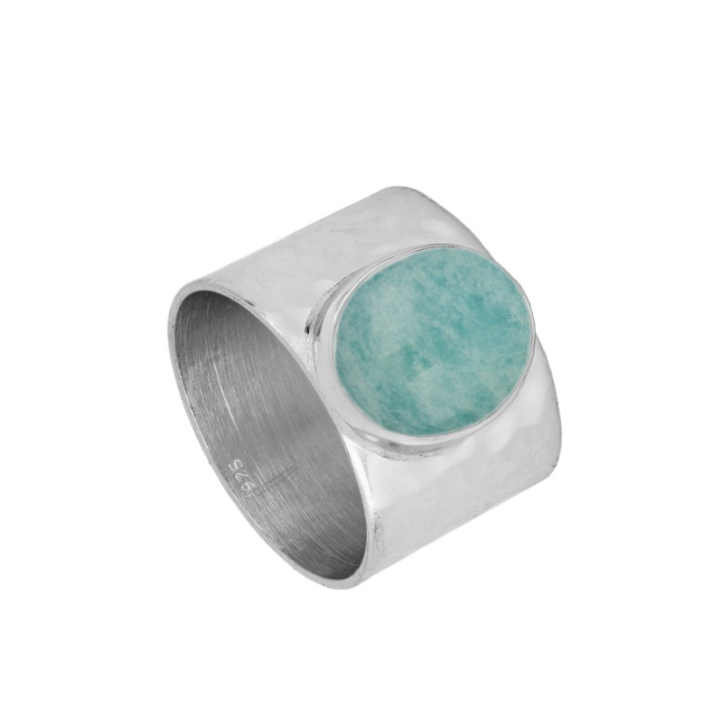 Anillo Jerez Amazonita