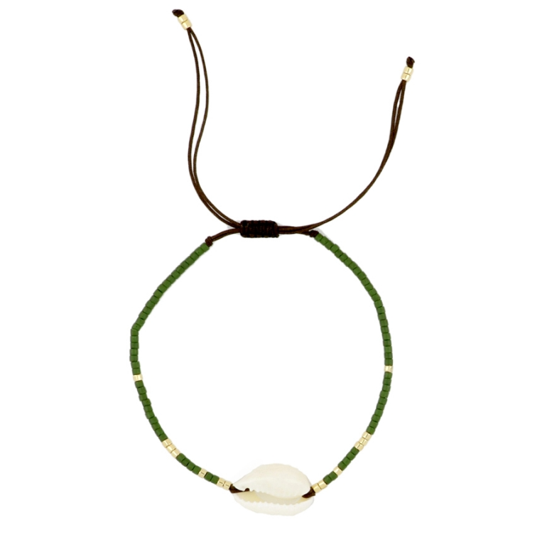 Pulsera Concha Verde