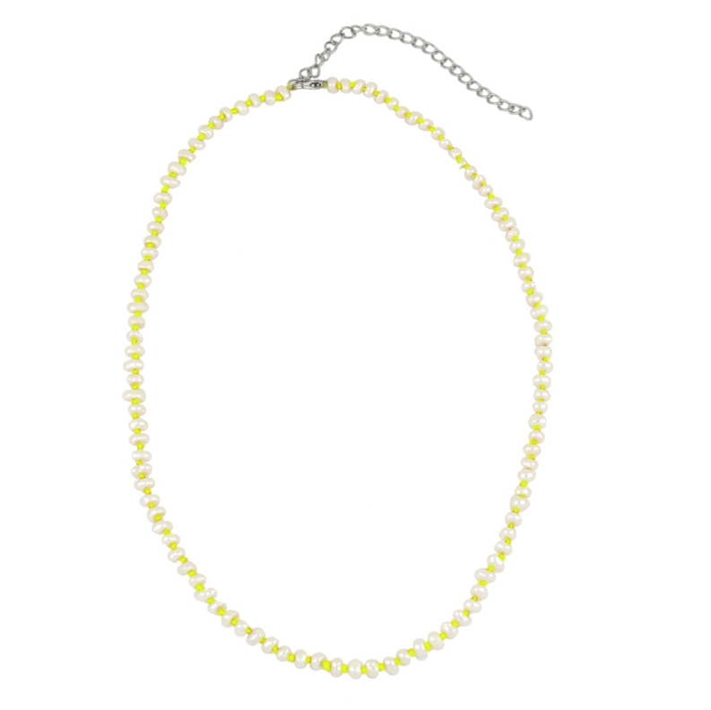 Collar Perla Pistacho