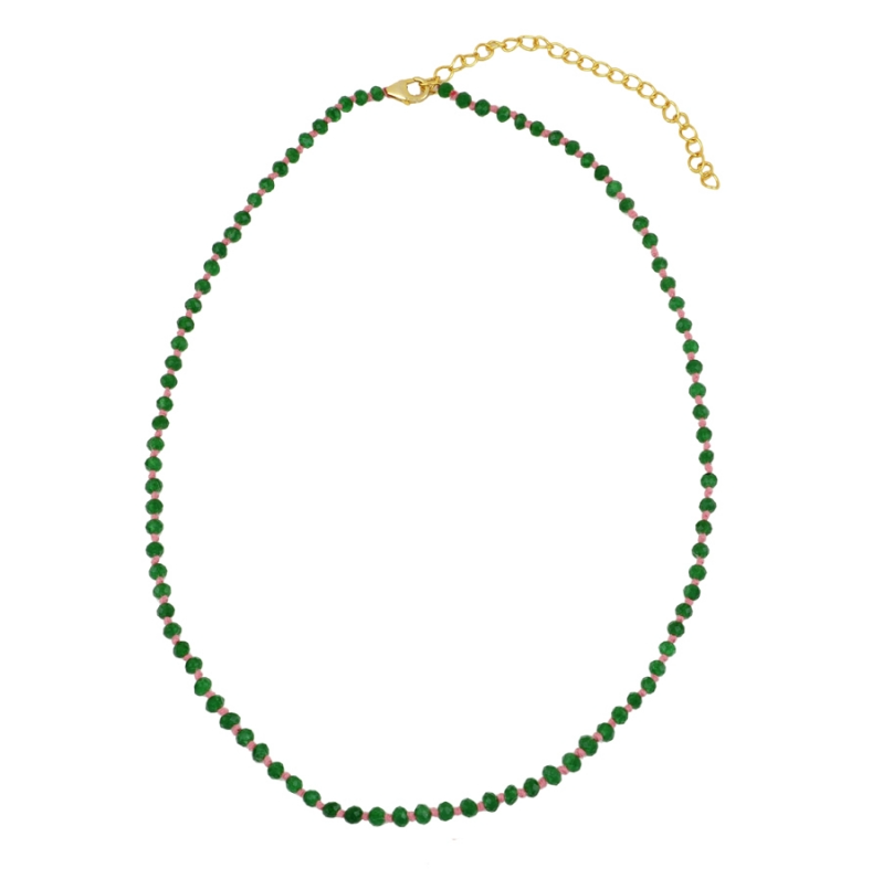Collar Rosario Verde
