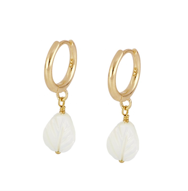 Pendientes Hoja de Nácar