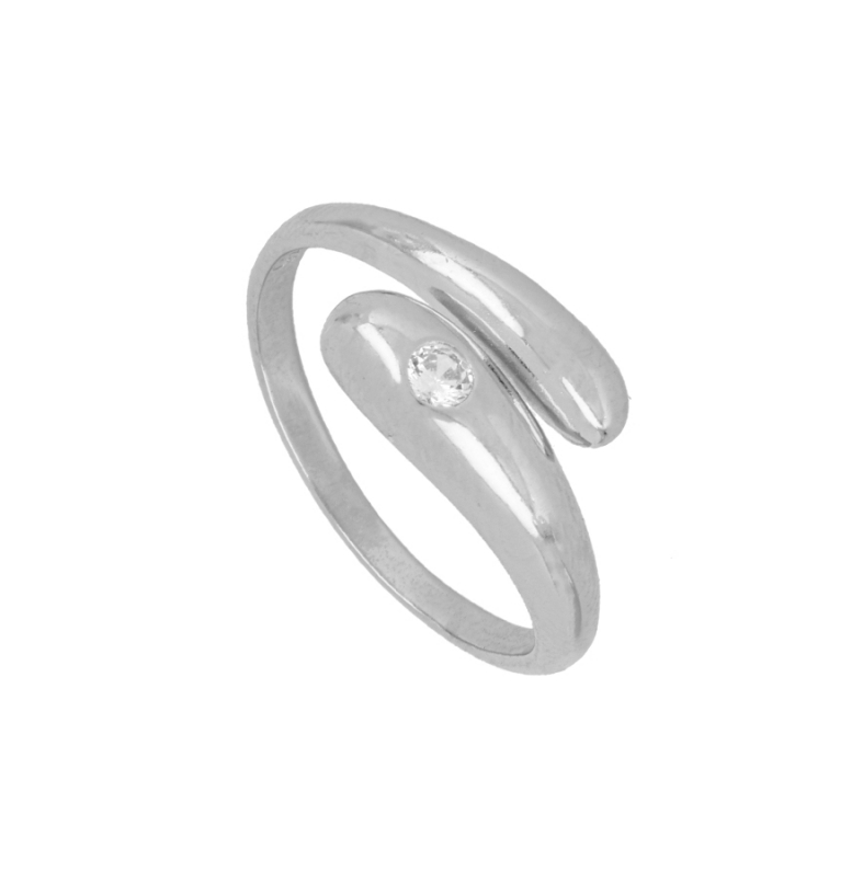 Anillo Nudo Circonita