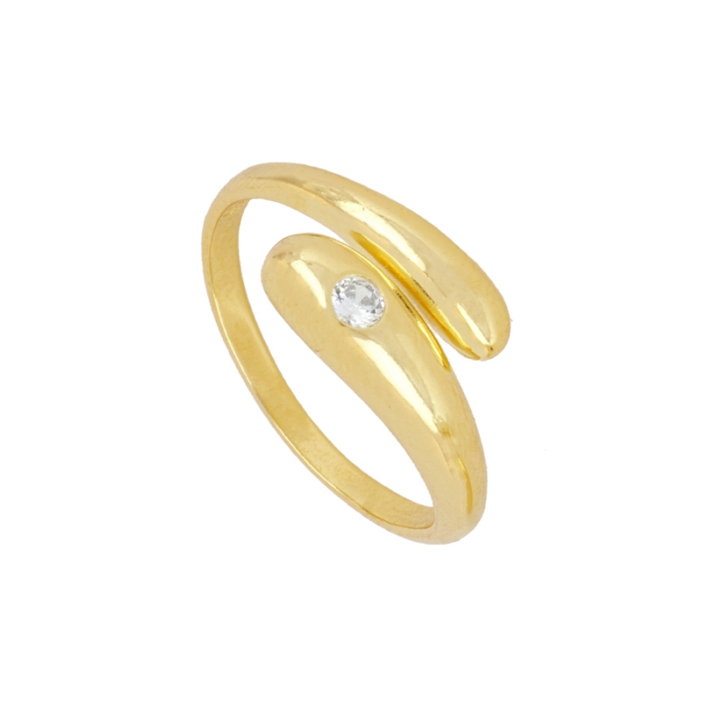 Anillo Nudo Circonita