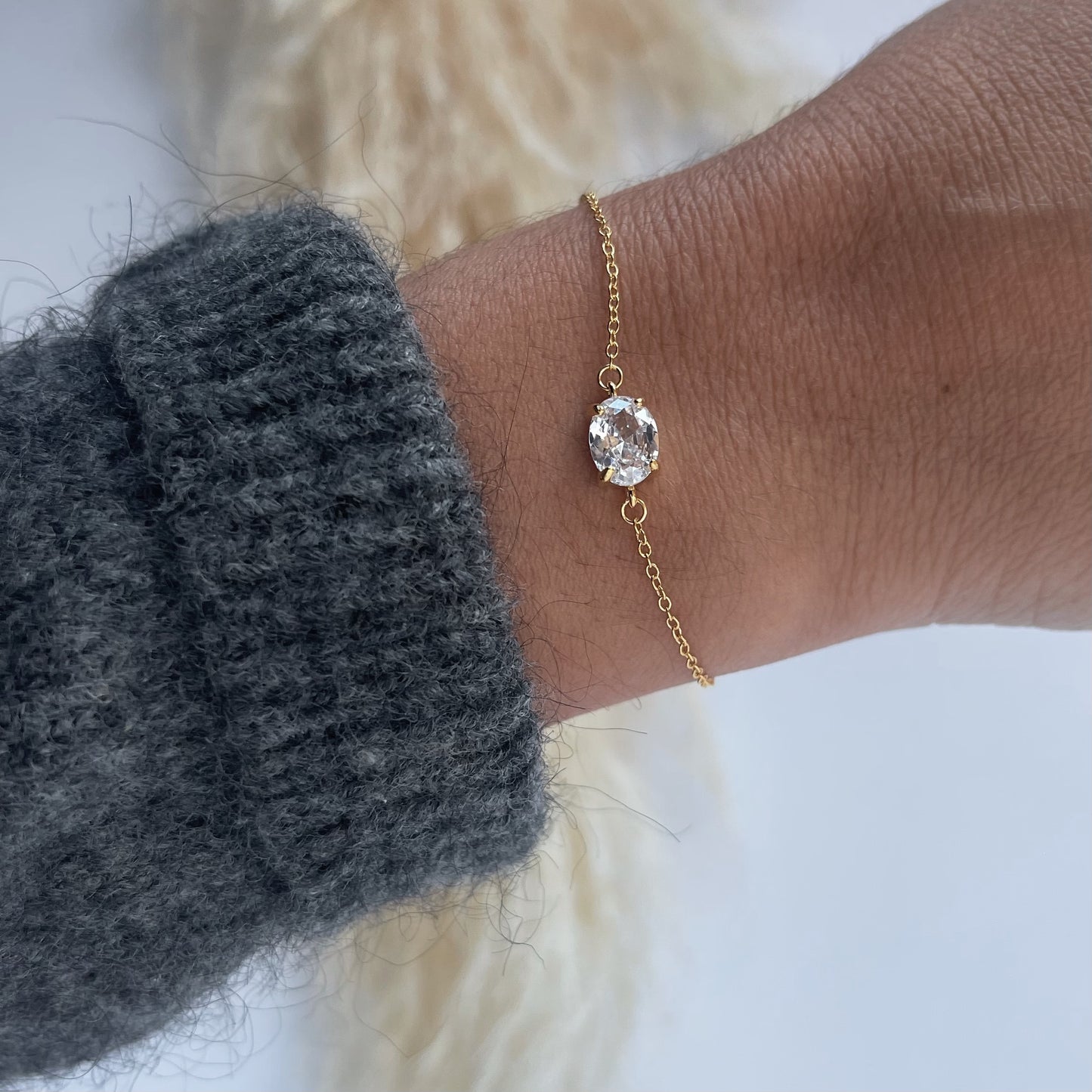 Pulsera Luxe Blanca