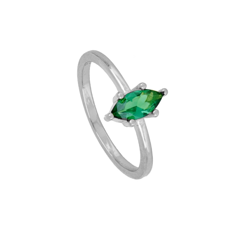Anillo Espejo Verde