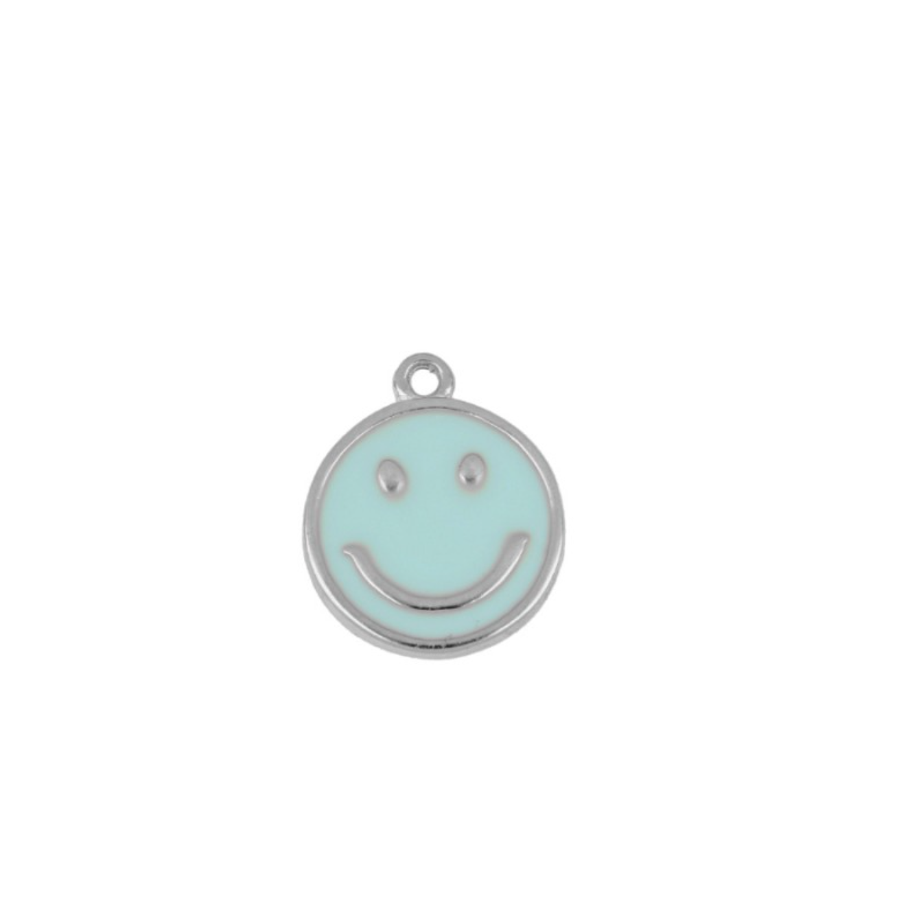 Charm Smiley Turquesa