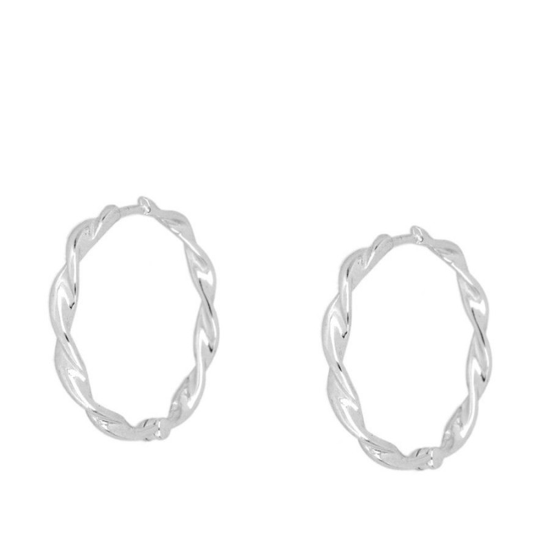 Aros Trenzados Básicos 25mm