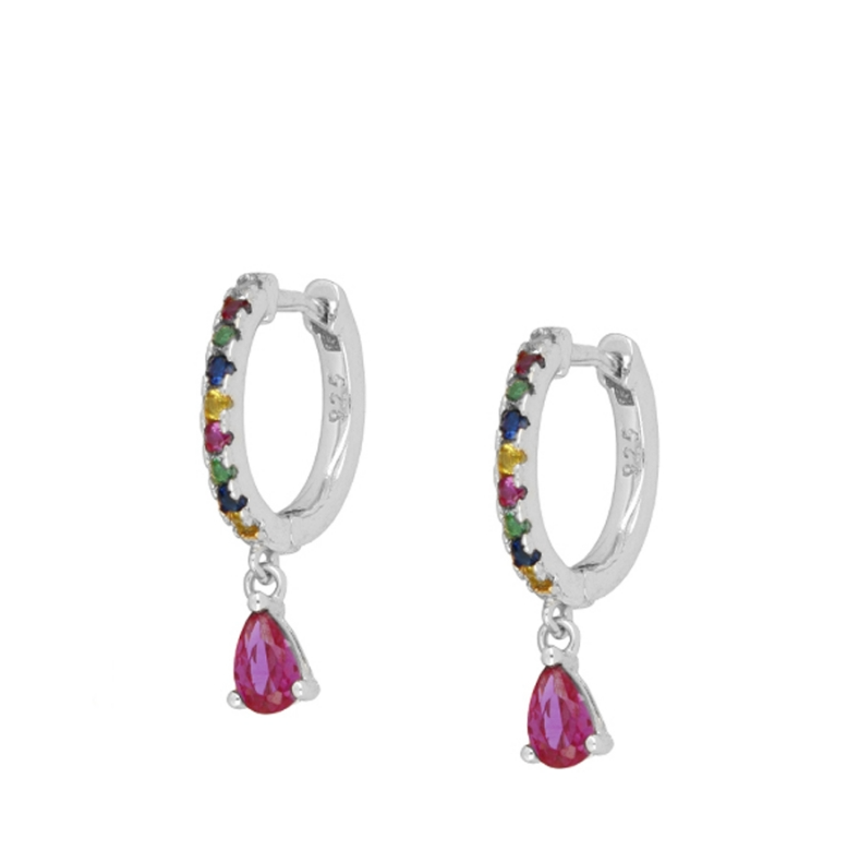 Pendientes Gota Multicolor