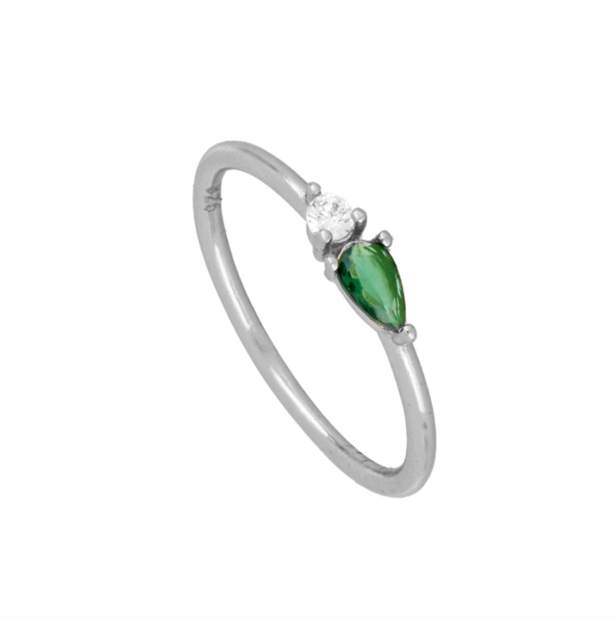 Anillo Suspiro Verde