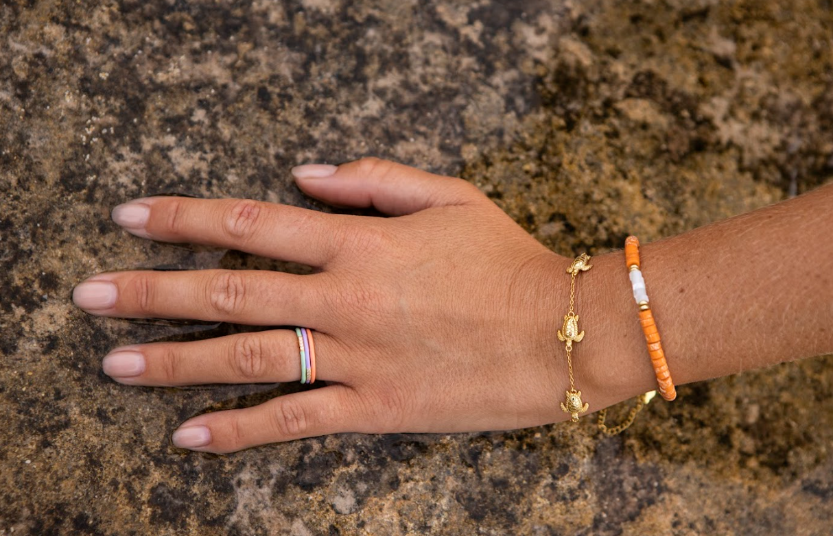 Anillo Verbena Lila