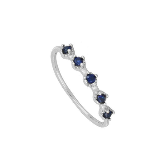 Anillo Borgoña Azul - ecos mallorca