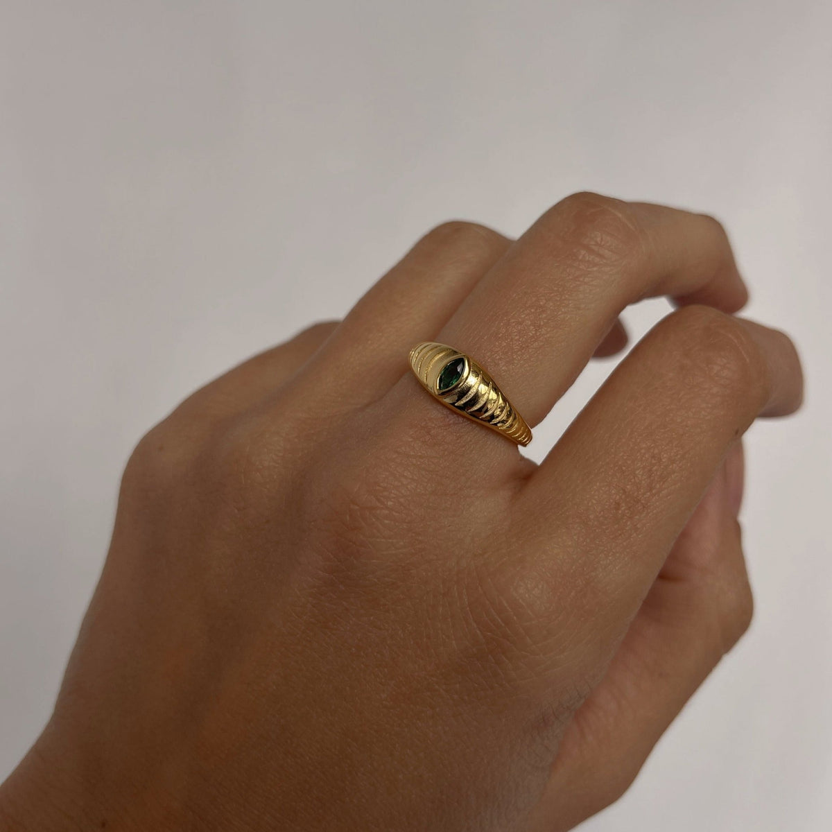 Anillo Egipto Verde - ecos mallorca