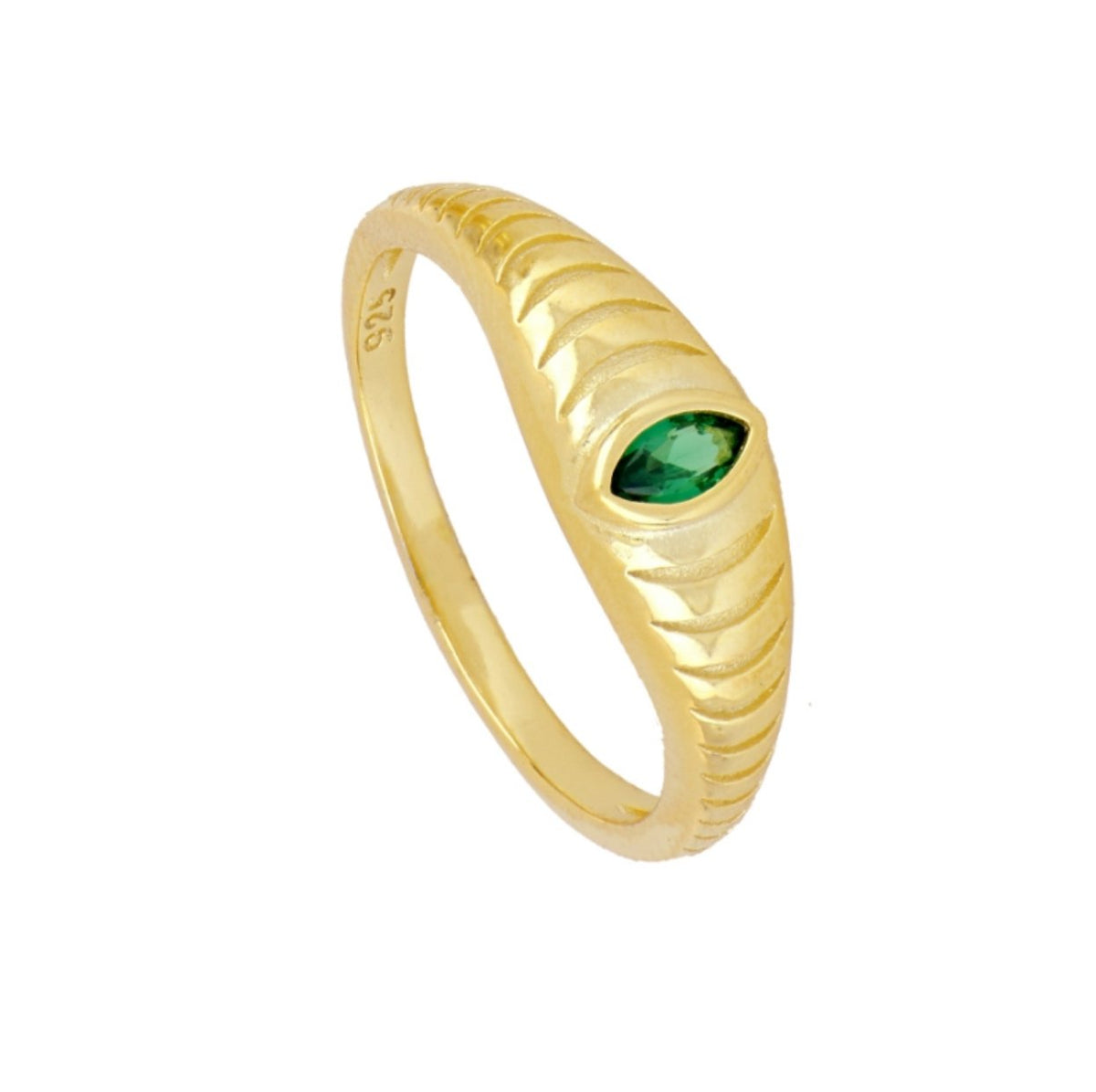 Anillo Egipto Verde - ecos mallorca