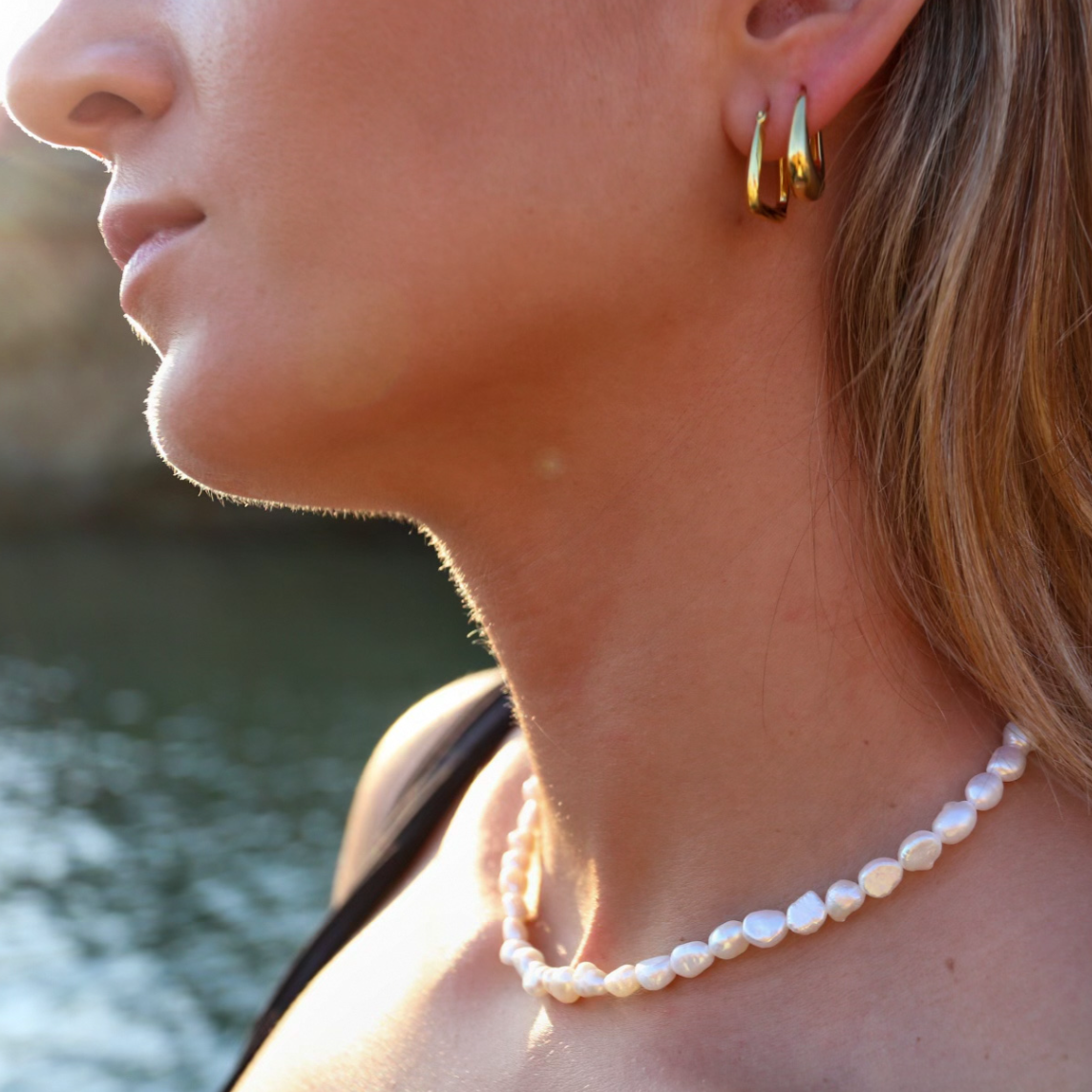 Collar Perla Natural