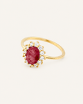 Anillo Magrana · Fondo marfil