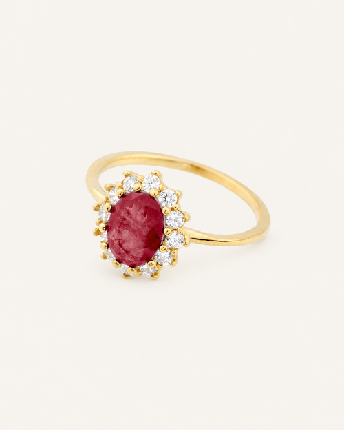 Anillo Magrana · Fondo marfil