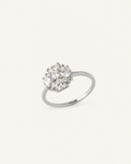 Anillo Flor d’Ametler · Fondo marfil