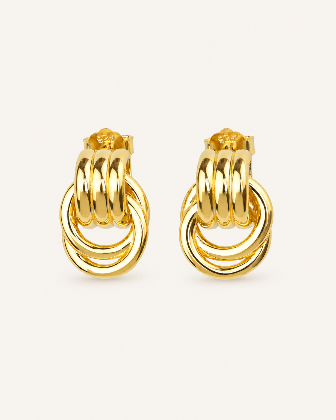 Pendientes Lligam · Fondo marfil