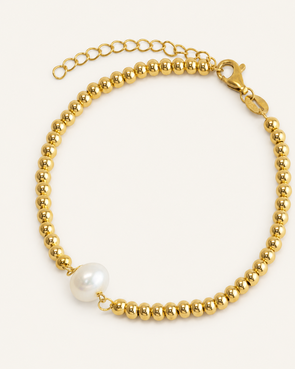 Pulsera Alè · Fondo marfil