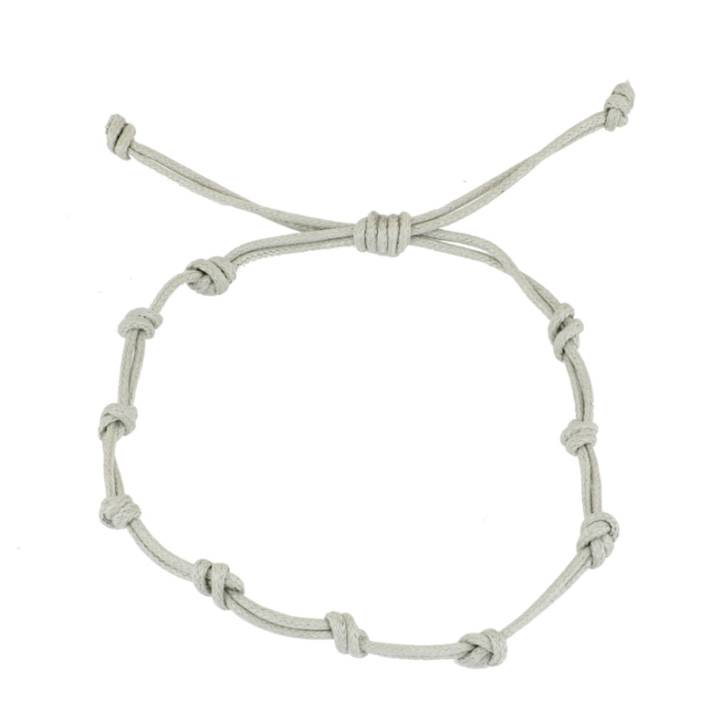 Pulsera Sa Calobra Gris Claro