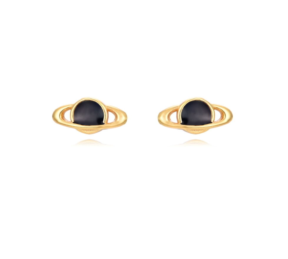 Pendientes Saturno Mini