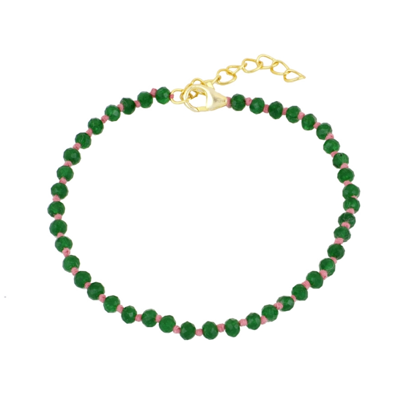 Pulsera Rosario Verde