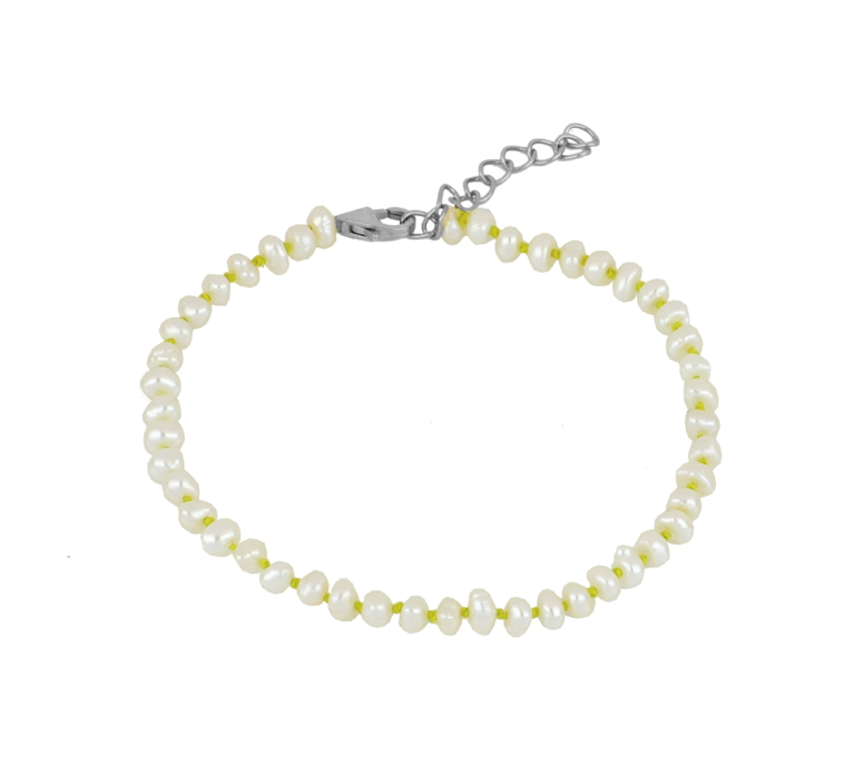 Pulsera Perla Pistacho