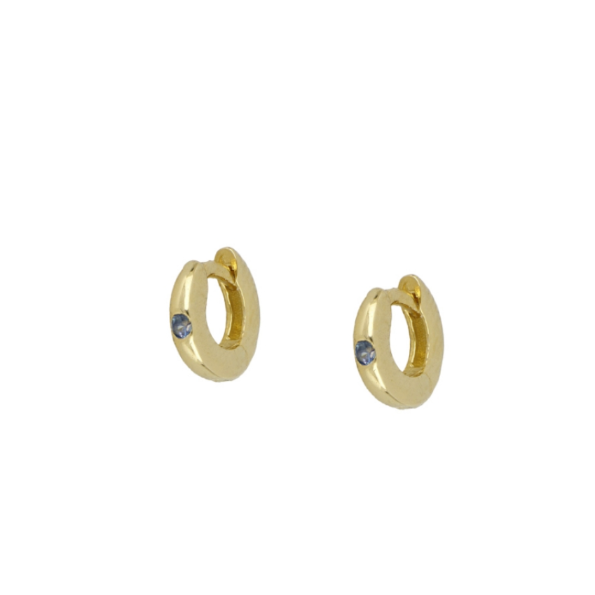 Piercing Mini Hoop Azul