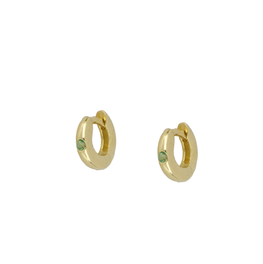 Piercing Mini Hoop Verde