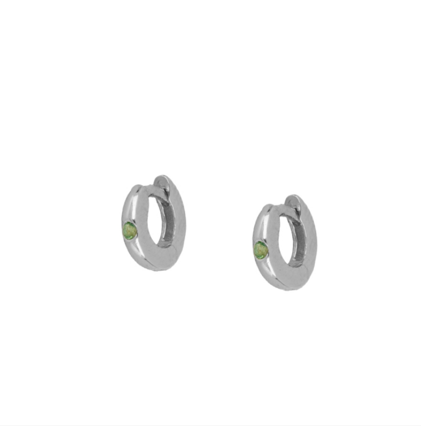 Piercing Mini Hoop Verde