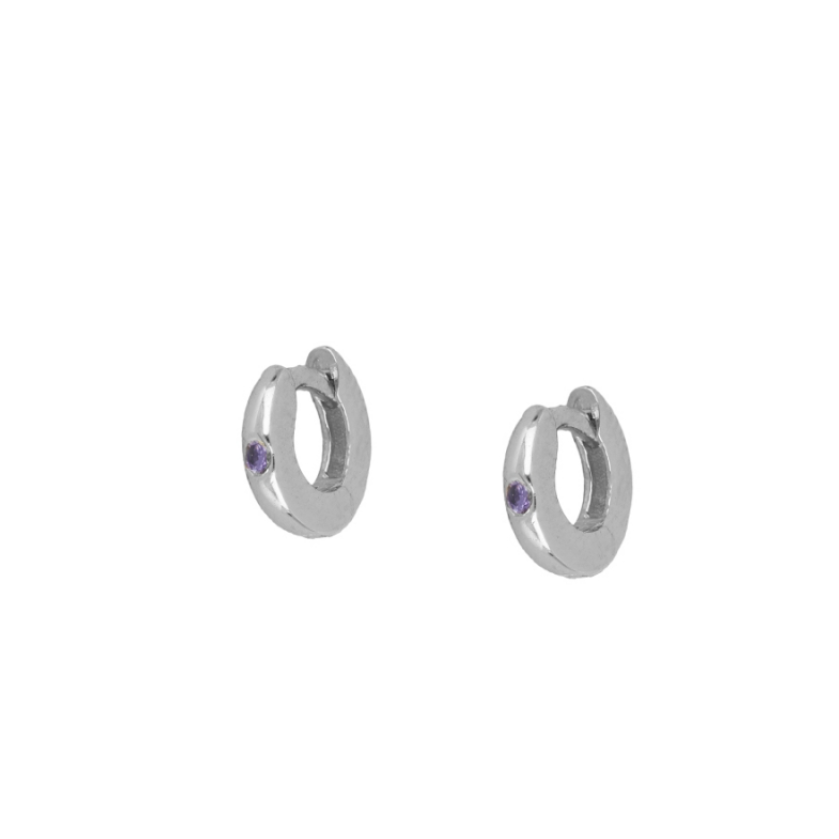 Piercing Mini Hoop Lila