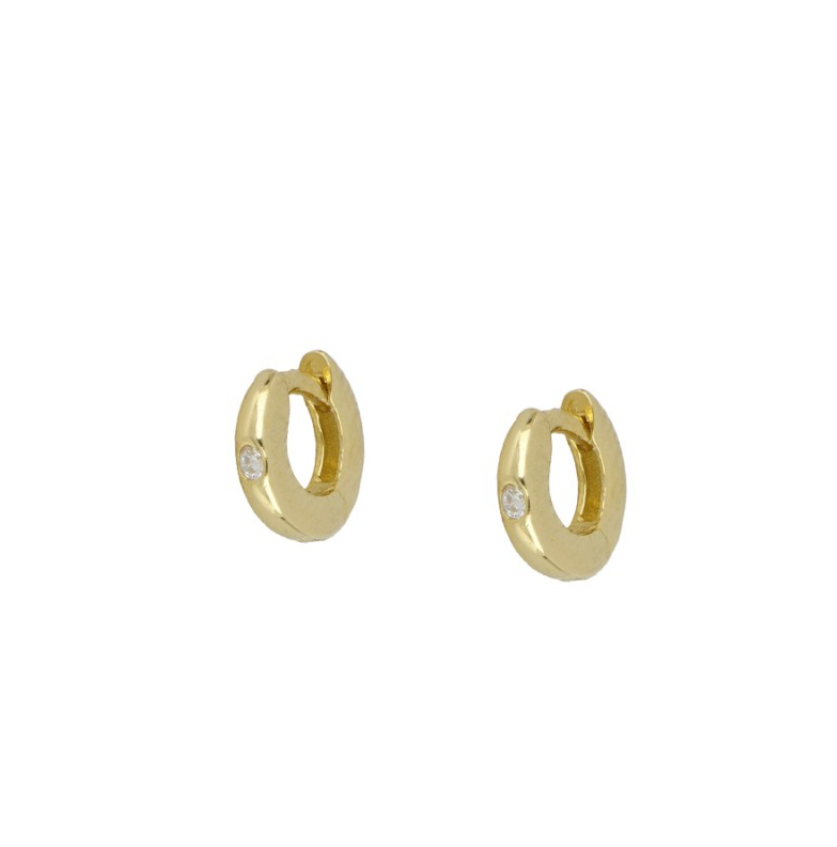 Piercing Mini Hoop Blanco