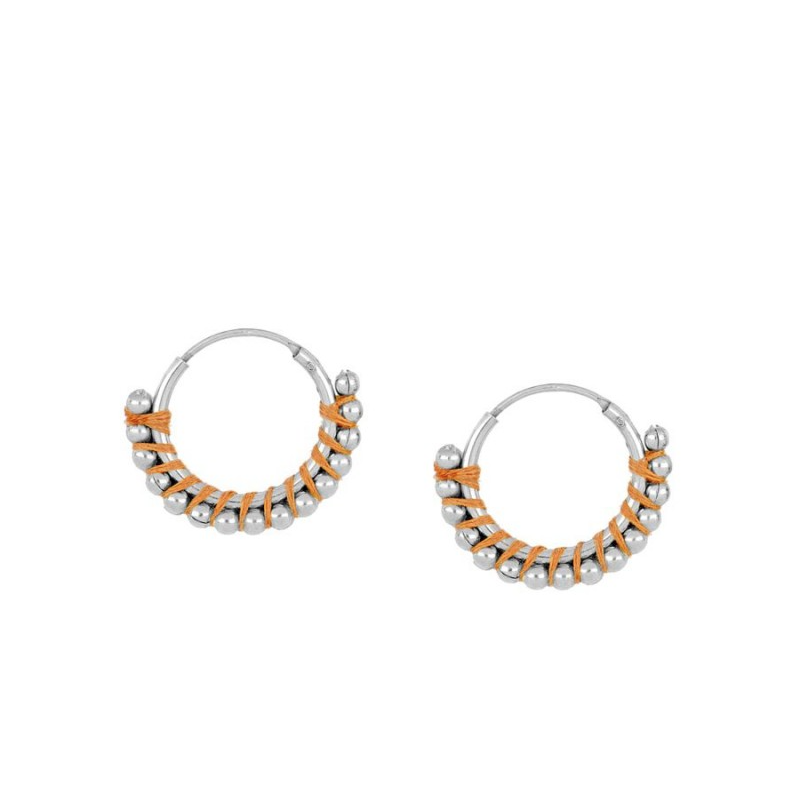 Pendientes Mondragó Naranja 16mm