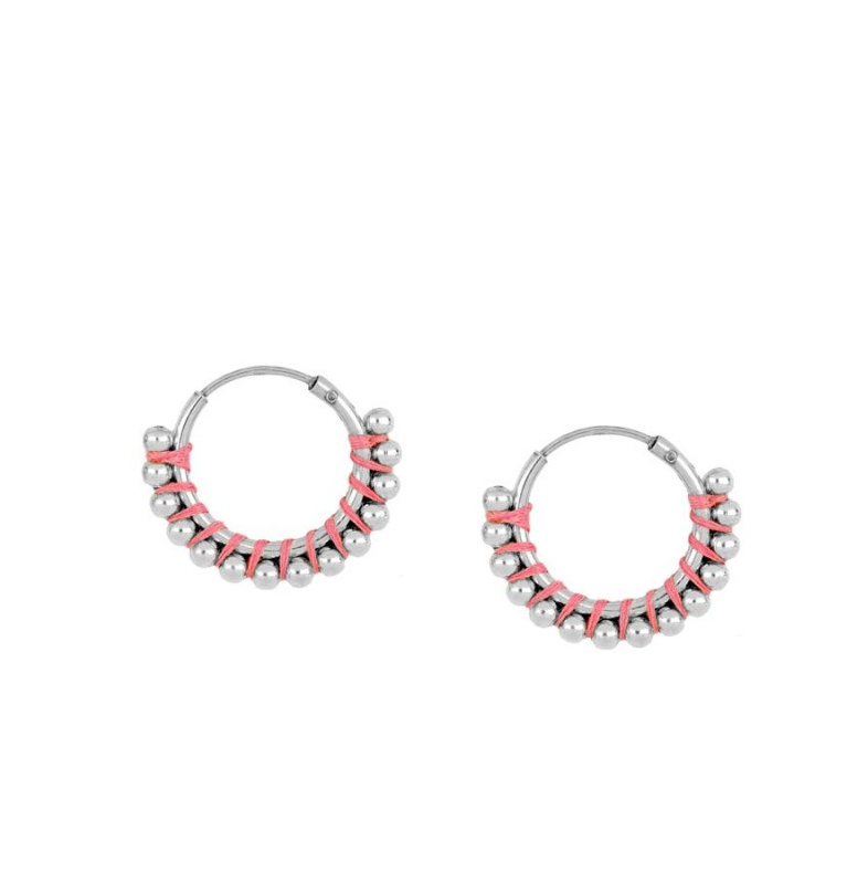 Pendientes Mondragó Rosa 16mm
