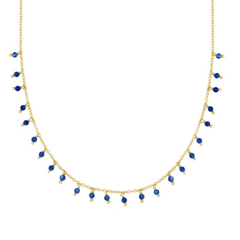Collar Jade Azul