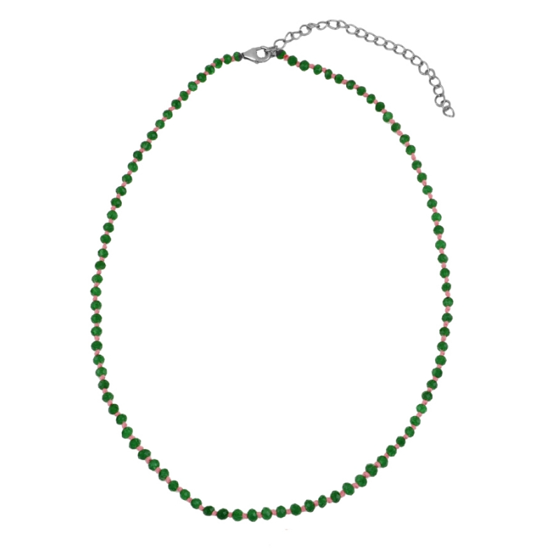 Collar Rosario Verde