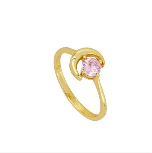 Anillo Luna Rosa