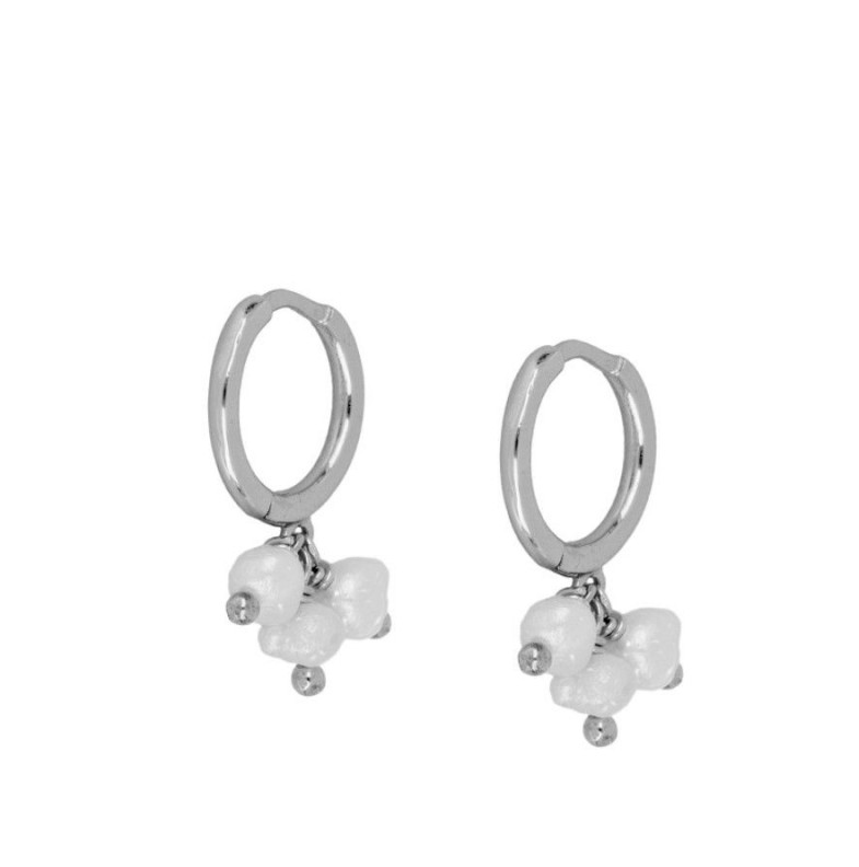 Pendientes Triple Perla